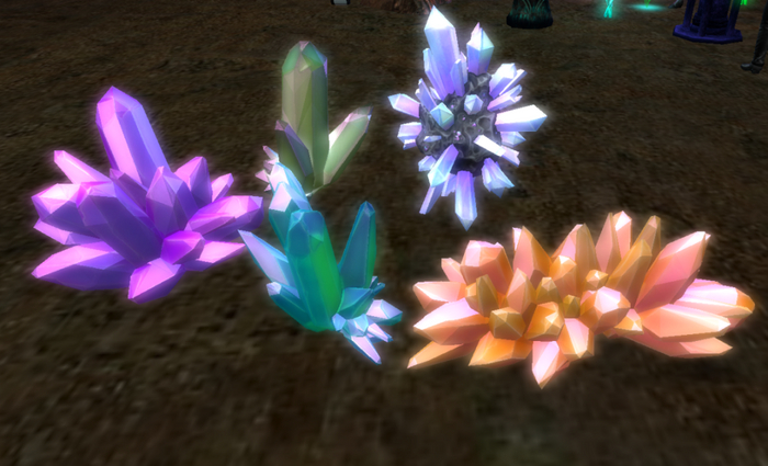 Full Perm Crystal Mesh Formations pack 1 deco