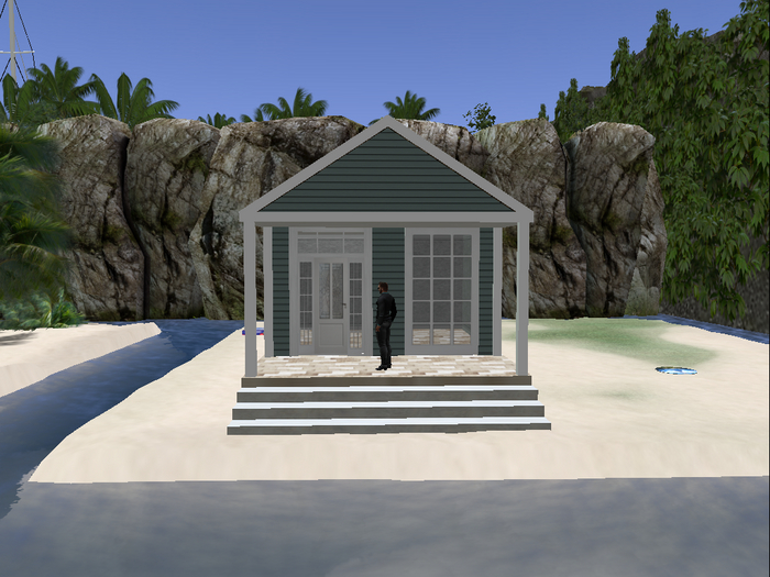 Mini casa de praia