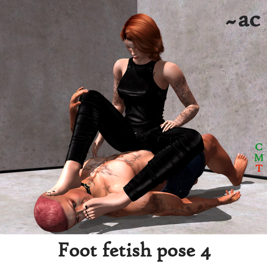 ~AC Foot Fetish pose 4