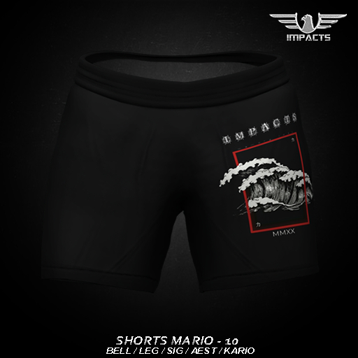 IMPACTS-Shorts Mario 10 BEL/LEG/SIG/AEST/KARIO
