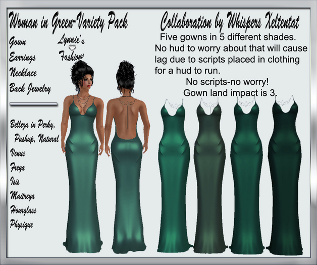 WOMAN IN GREEN UNPACK