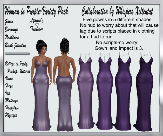 WOMAN IN PURPLE UNPACK