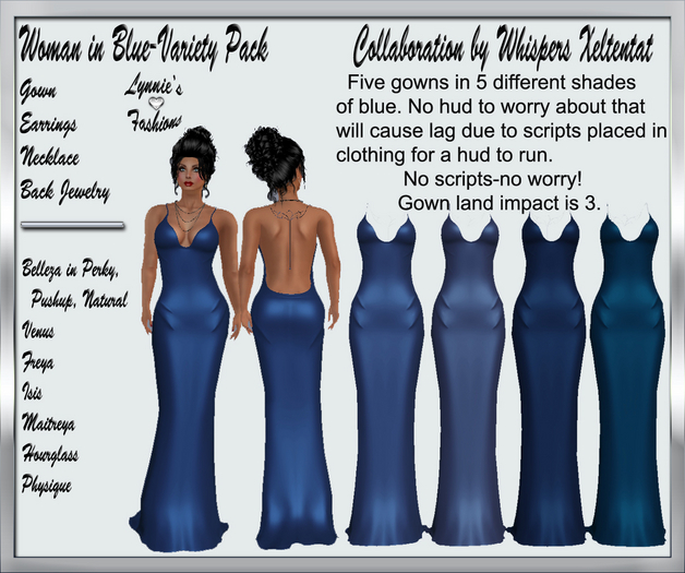 WOMAN IN BLUE UNPACK