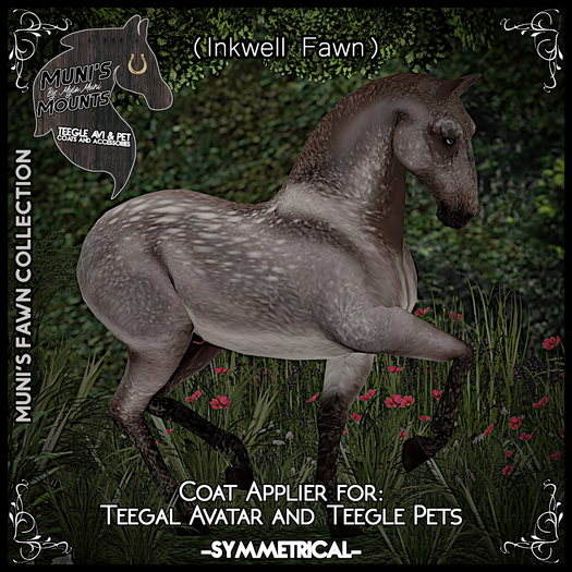 [Muni's] Fawn Collection - Teegle Coat ( Inkwell ) 