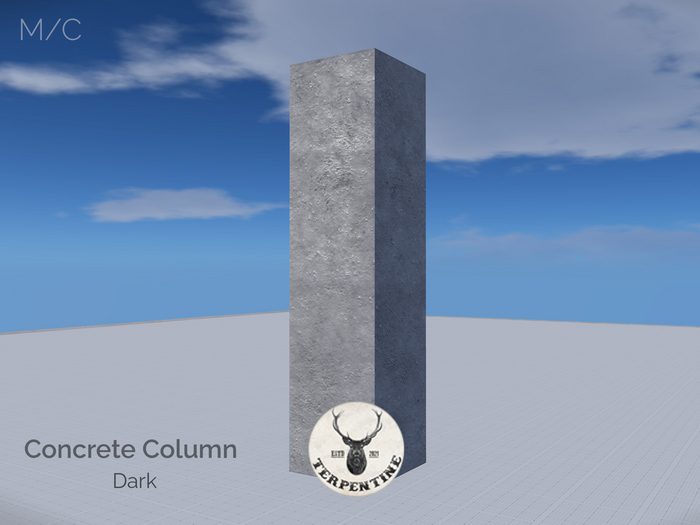Terpentine - Concrete Column (Dark)