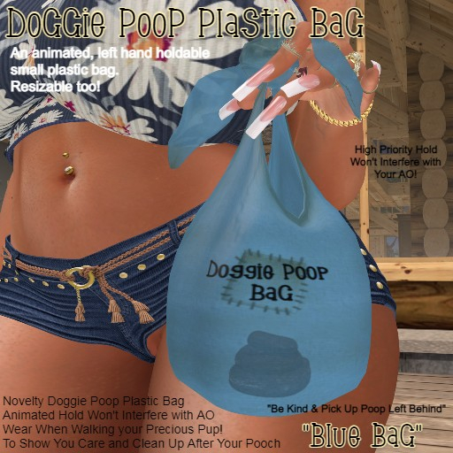 DOGGIE PUPPY POO POOP PLASTIC BAG (Boxed)