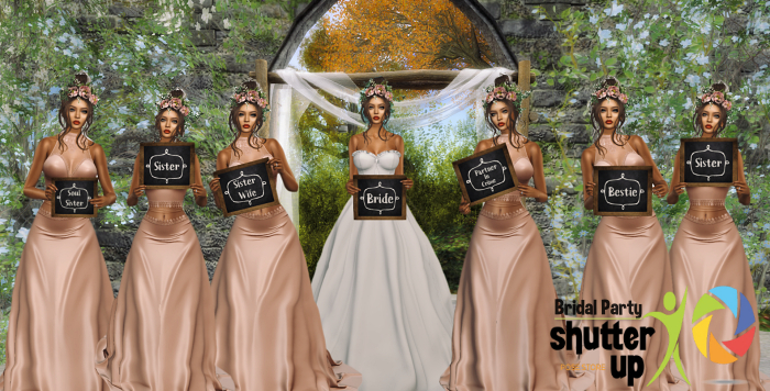 Shutter Up Package 1.2 - Bridal party