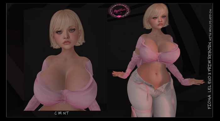 PinkFunk -Fiona Prim/Reborn Shape {Wear Me}
