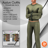 [EPIC] Asylum Outfit Male Steampunk Set (ADD ME)