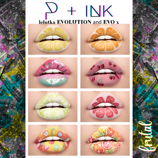 frutal lipstick collection [P + ink ] APPLIER