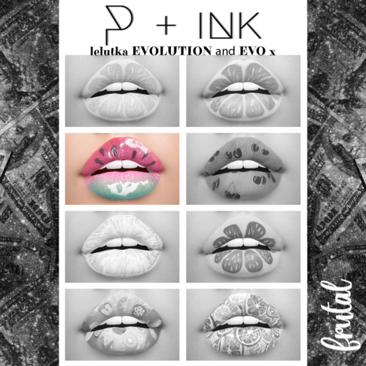 DEMO frutal lipstick collection [ P + ink ] APPLIER