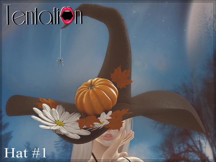 * TentatioN * Hat #1 - Pumpkin Halloween (Unpacker)