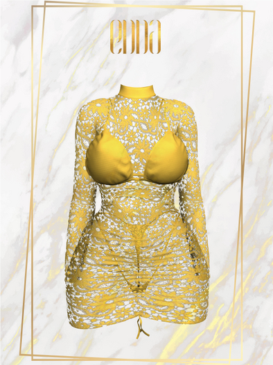.::E.D.D.A::. Lotje Set - Yellow