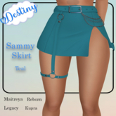 _Destiny_ Sammy Skirt Teal