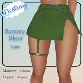 _Destiny_ Sammy Skirt Lime