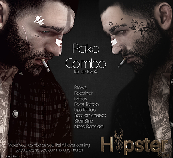[Hipster Style] Pako COMBO FATPACK for EVOX