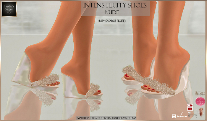 SAS - Intens Fluffy Nude Shoes (MB) 