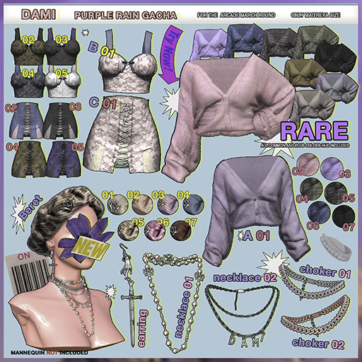 DAMI PURPLERAIN FATPACK MAITREYA