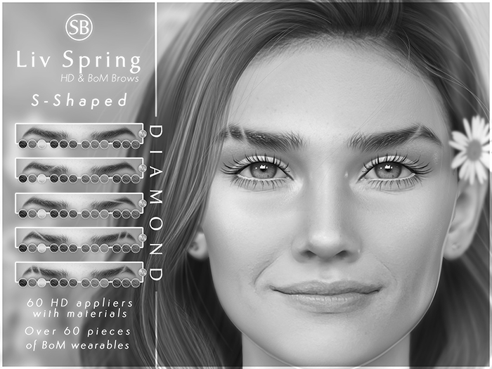 Eyebrows, LeLutka EvoX: LivSpring.S.Shaped::DEMO