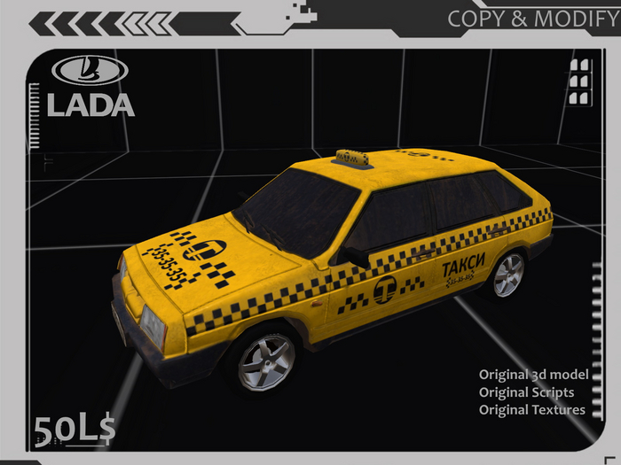 LADA 2109 Taxi Car
