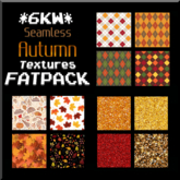 *6KW* FULL PERM Seamless Autumn Textures FATPACK