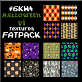 *6KW* FULL PERM Halloween VI Textures FATPACK