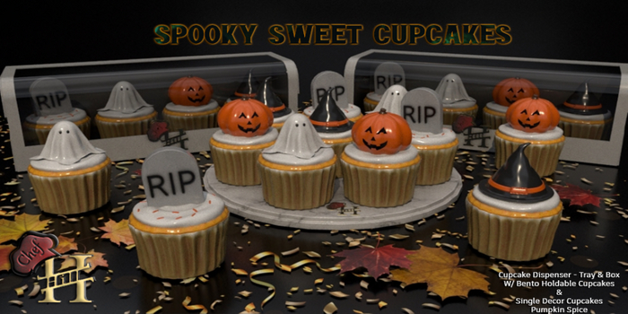 Chef HILL - Spooky Sweet Cupcakes Pumpkin