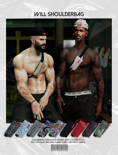 [ES] Will ShoulderBag // Red .