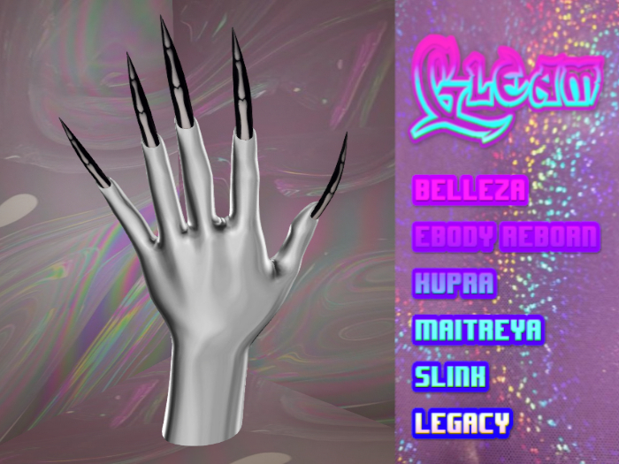 GLEAM: Skelly Nails