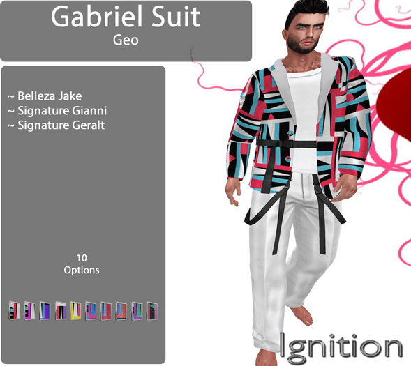 Ignition Gabriel Suit Geo
