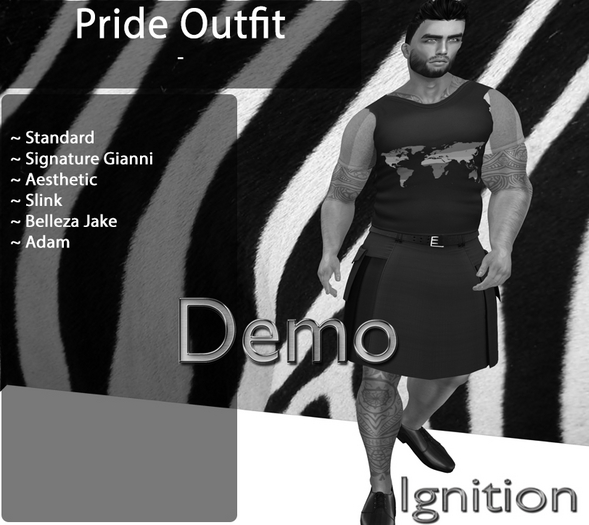 Ignition Pride Outfit Demo