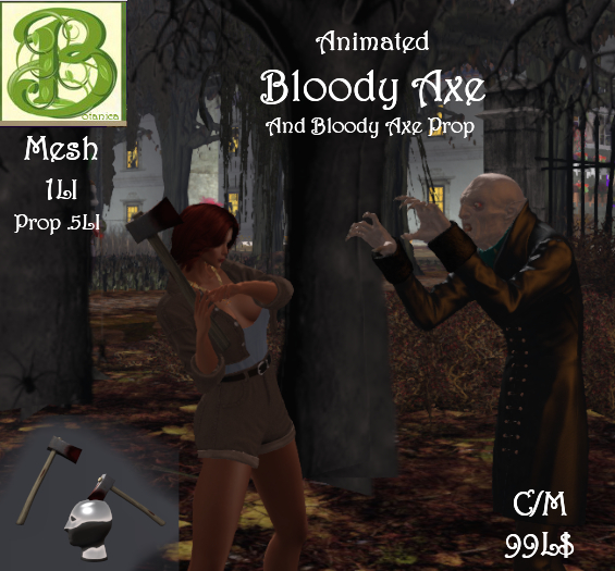 Bloody Axes: Animated & Prop
