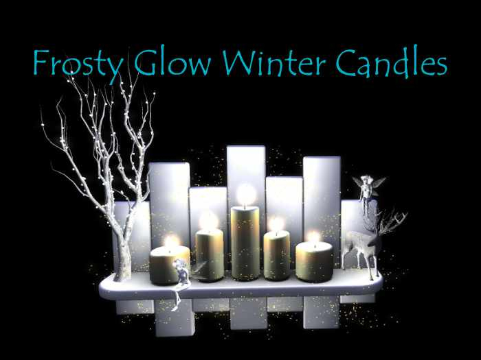 MBC-Frosty Glow Winter Candles