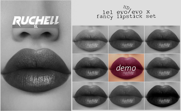 *DEMO* Ruchell: Fancy Lipstick Set 'lel evo/x'