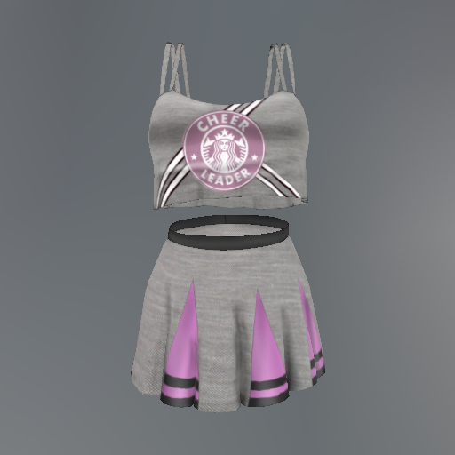 Pink Cheerleader Slink Uniform