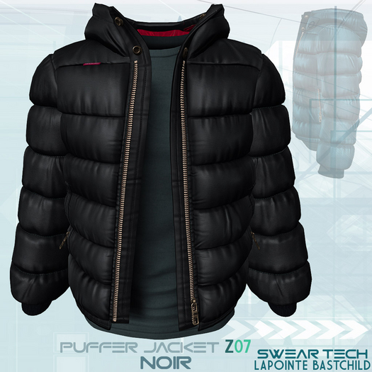 Puffer Jacket Z-07 TECH NOIR 