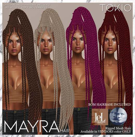 TOKIO Hair - MAYRA Alpha Hair - Fatpack Colors