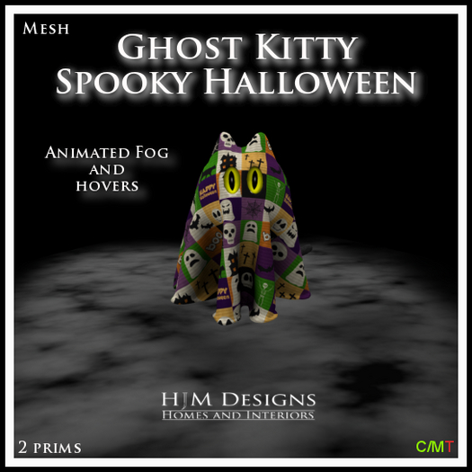 Ghost Kitty - Spooky Halloween