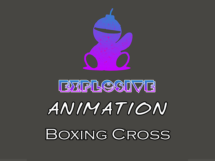 Explosive animation - Boxing Cross
