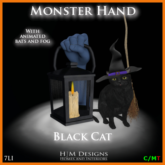 Monster Hand - Black Cat