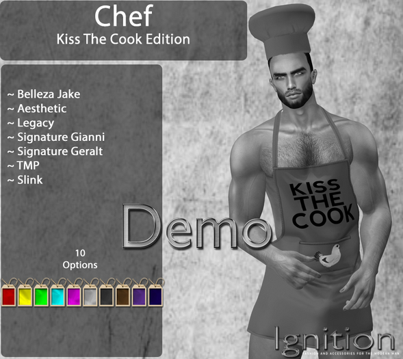 Ignition Chef Kiss The Cook Demo