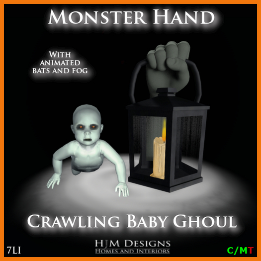 Monster Hand - Crawling Baby Ghoul