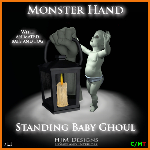 Monster Hand - Standing Baby Ghoul