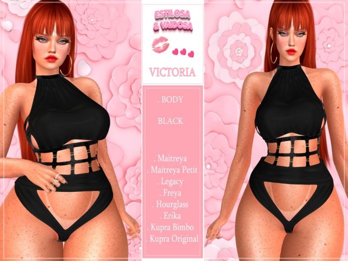 ESTILOSA & VAIDOSA - VICTORIA BODY BLACK