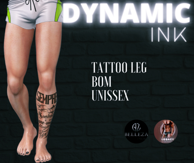Tattoo leg