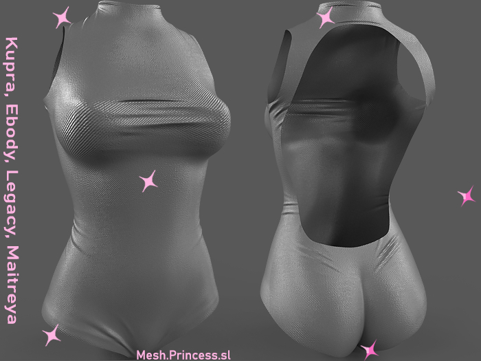 [MeshPrincess Full Perm] [MESH BODYSUIT 003]
