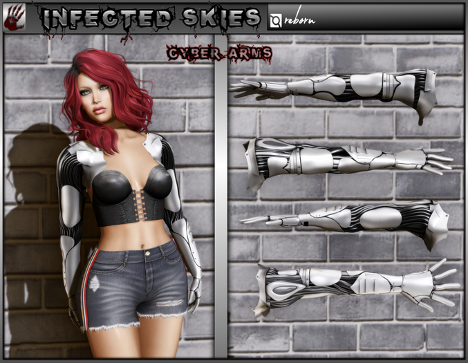 *IS* Cyber Arms Ebody Reborn Silver  