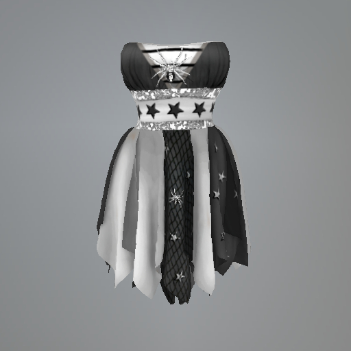 Smoke Spider Magic Slink Dress