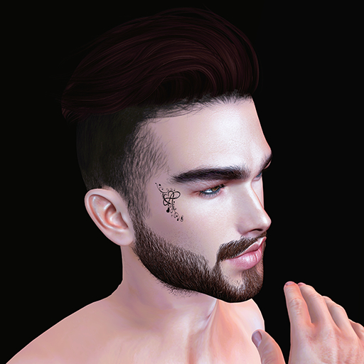 ..::DD::.. Heart Face Tattoo