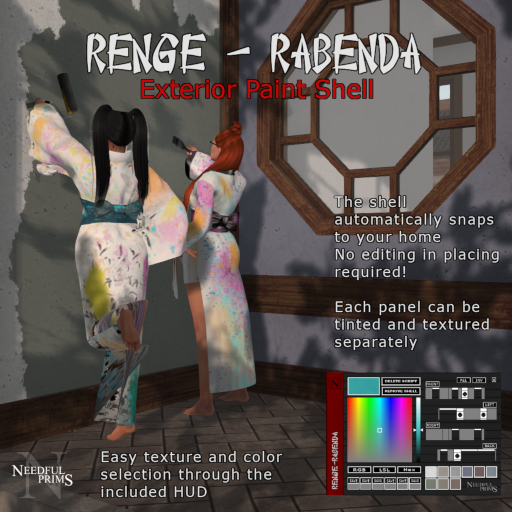 Renge - Rabenda Paint Shell (BOXED)